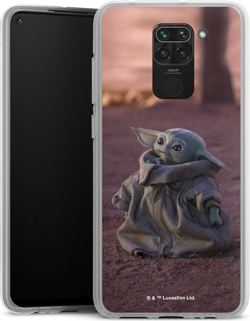 DeinDesign Handyhülle für Xiaomi Redmi Note 9 Silikon Hülle Case Smartphone Schutzhülle Star Wars Baby Yoda The Child