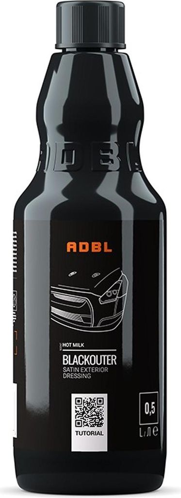 ADBL BLACKOUTER Dressing für Kunststoffe 0,5l Produktbild 