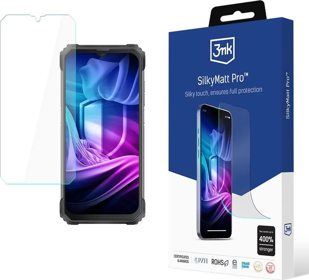 3mk Silky Matt Pro per Blackview BL8800 | Protezione Schermo Opaca