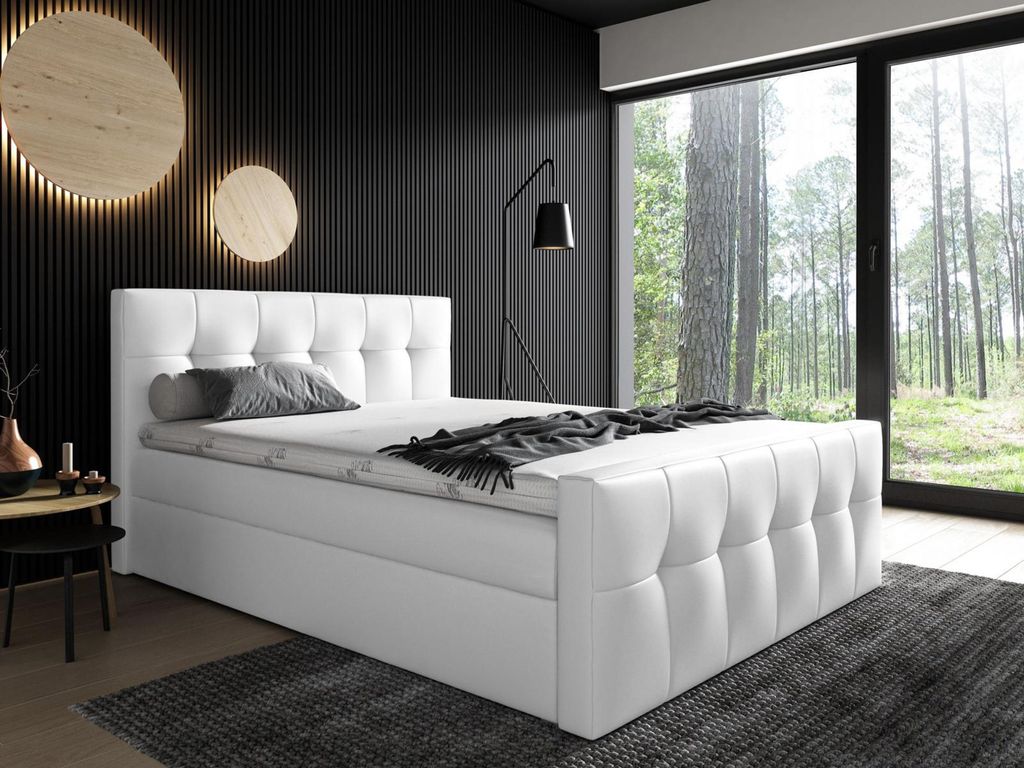 Boxspring Bett Schlafzimmer Betten 200x200 Polsterbett Design Doppel Hotel Möbel