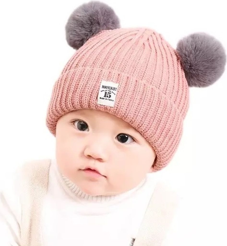 Lovely Kindermütze in Rosa - Perfekt für kalte Tage KP21583