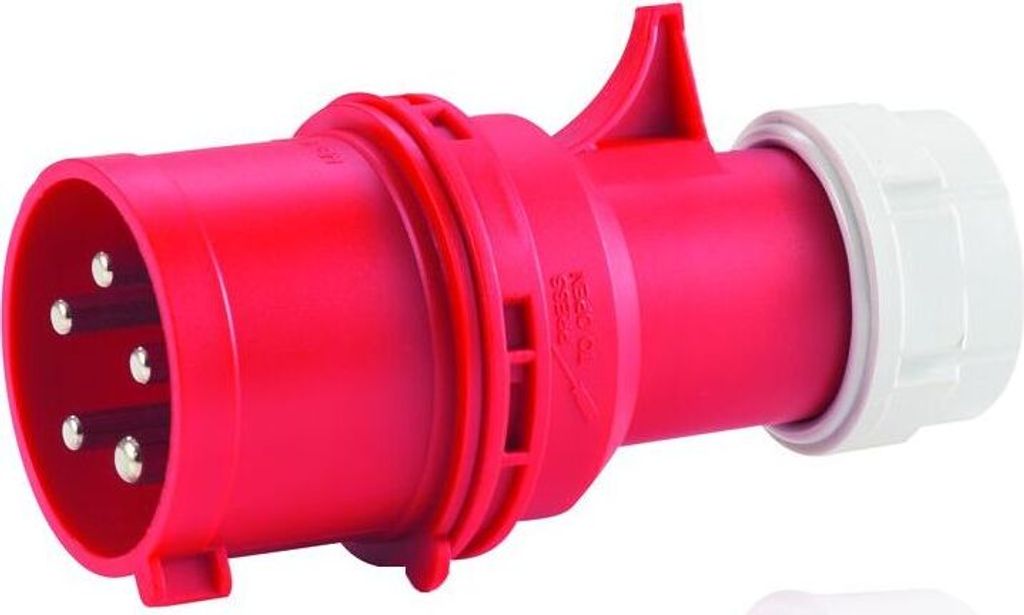 HEDI 9006 CEE-Stecker 400 V / 16 A mit Twist-Schnellverschluss bis zu 5x4,0 mm²
