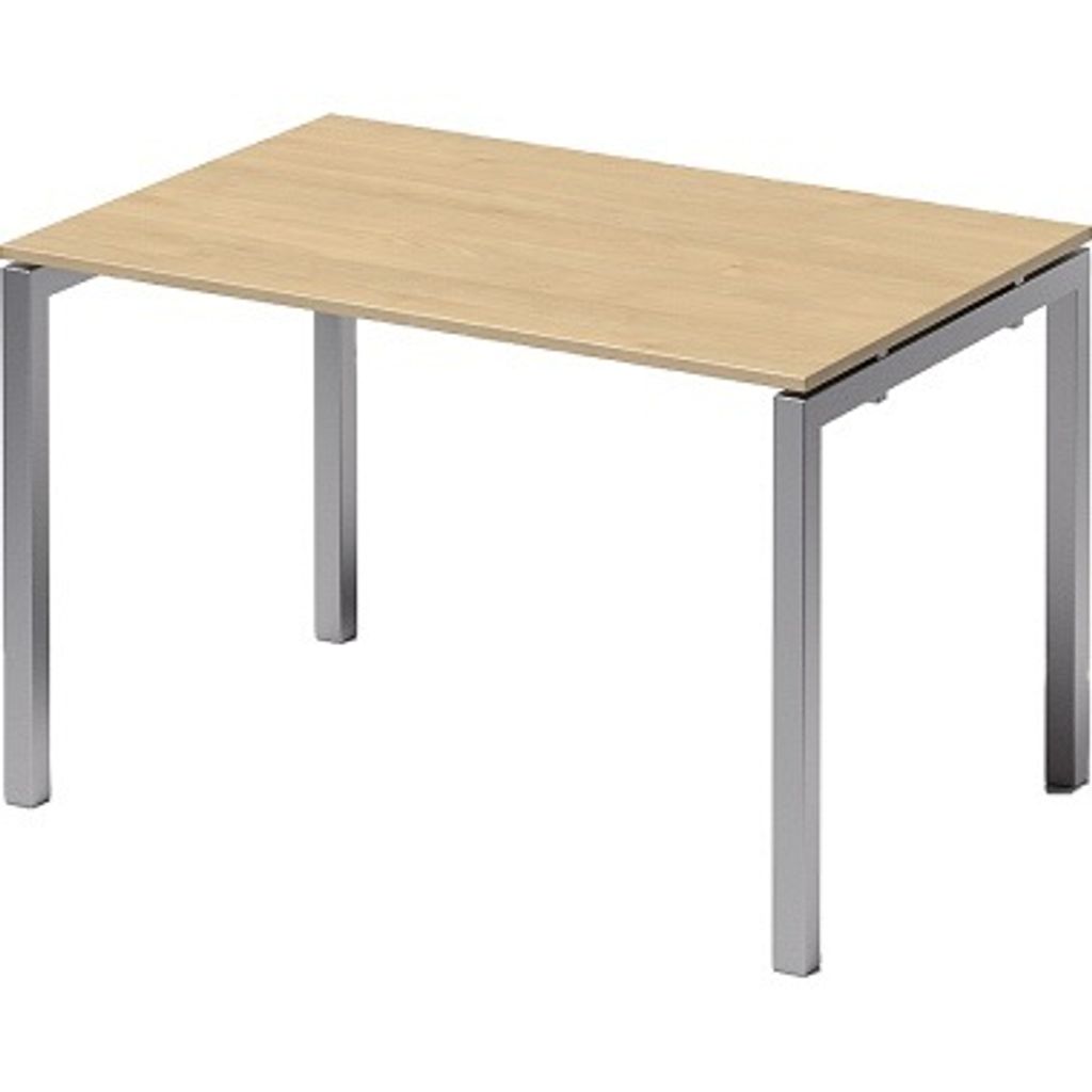 BISLEY Schreibtisch Cito Maße: 120 x 74 x 80 cm (B x H x T) 3-Schicht-Spanplatte, melaminharz Farbe der Tischplatte: ahorn