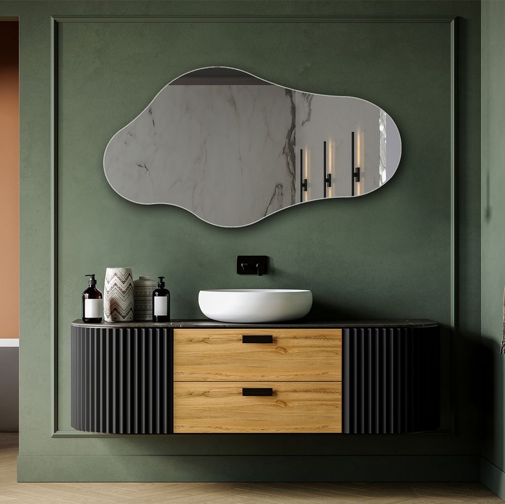 Spiegel 94x54 cm - Individuell Nach Maß - Wandspiegel - Produktbild 