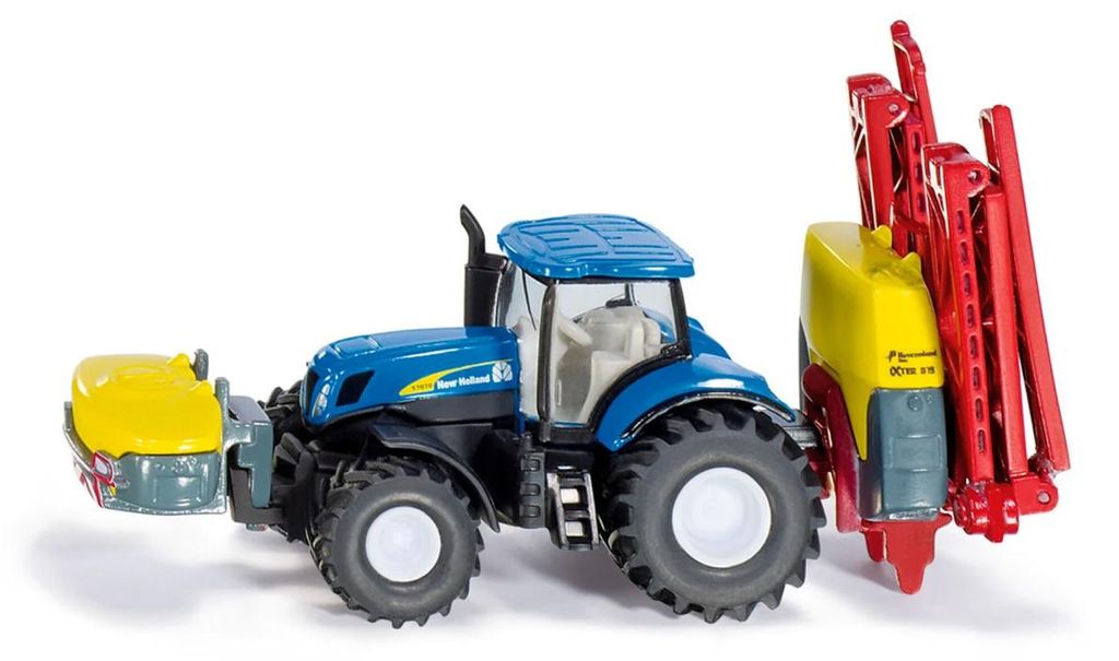 Siku ciągnik New Holland z Kverneland; 1799 r Zdjęcie produktu 