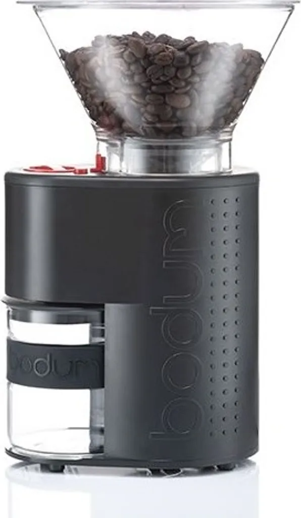 Bodum Bistro 10903 Macina Caffè Nero - Design Danese e Vetro Borosilicato