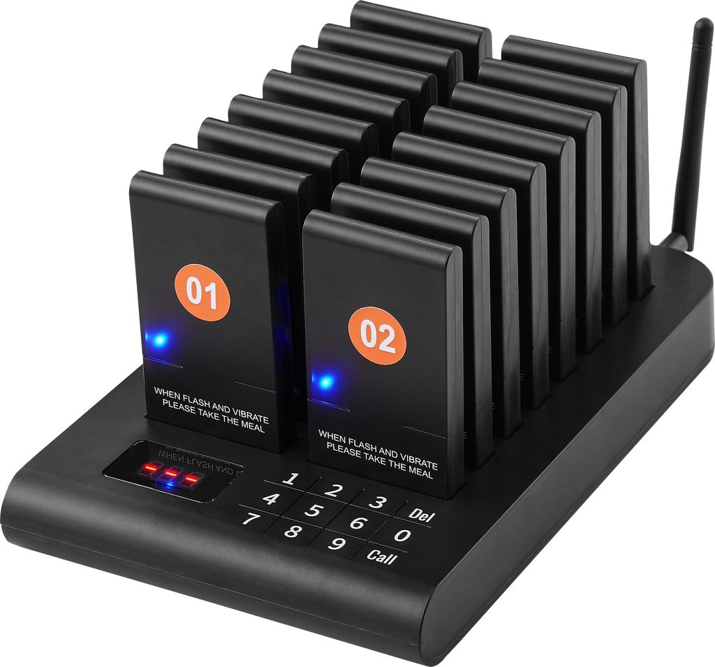 VEVOR Restaurant-Pager-System, kabelloses Produktbild 