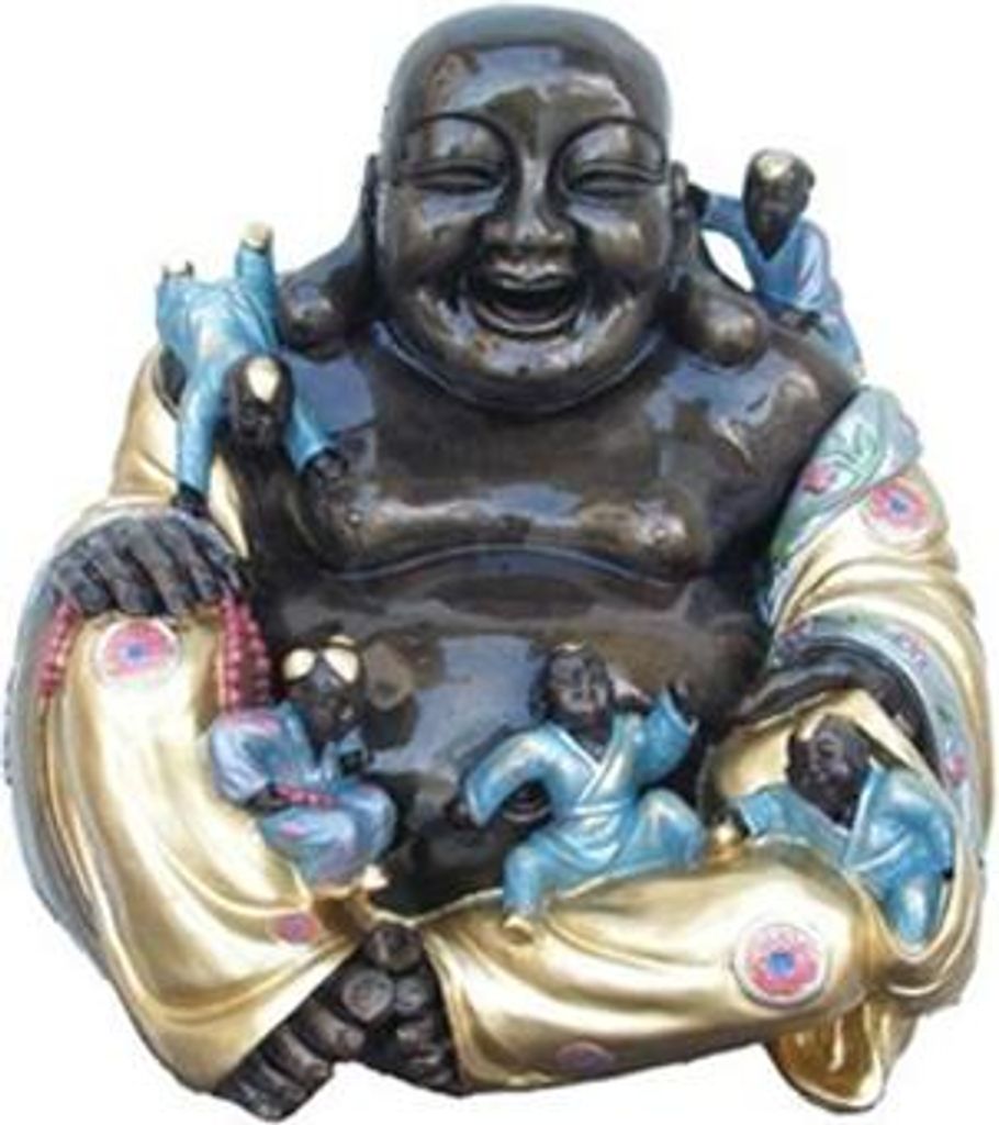 Deko Figur Statue Skulptur 43 cm Figuren Statuen Skulpturen Religeon Buddha (B7)