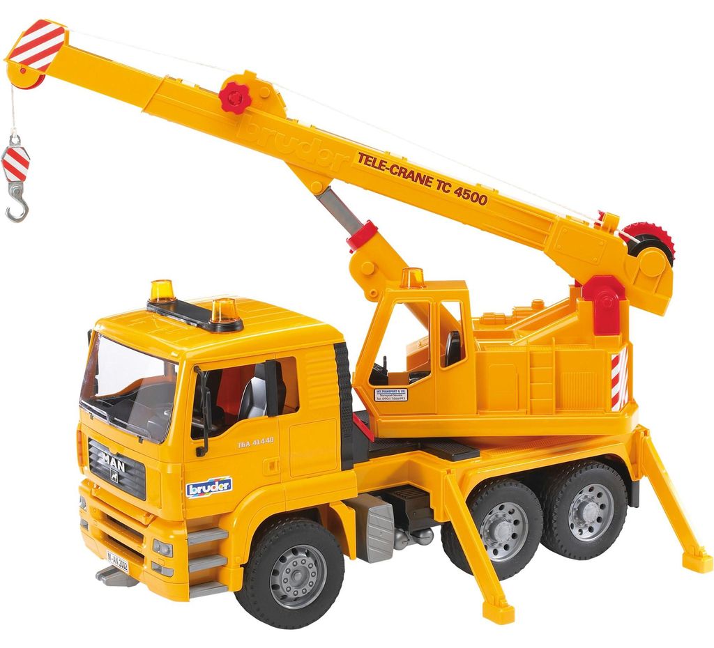 bruder MAN TGA Camion-grue, modèle réduit (sans module son Image du produit 