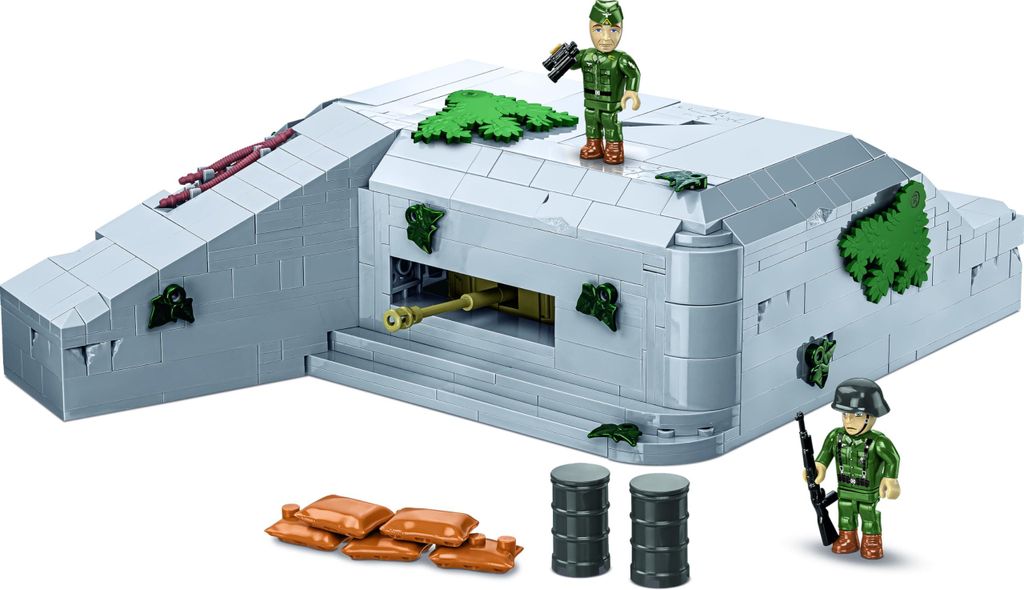 COBI 642 PCS HC WWII /3136/ GERMAN BUNKER Regelbau 667 Image du produit 