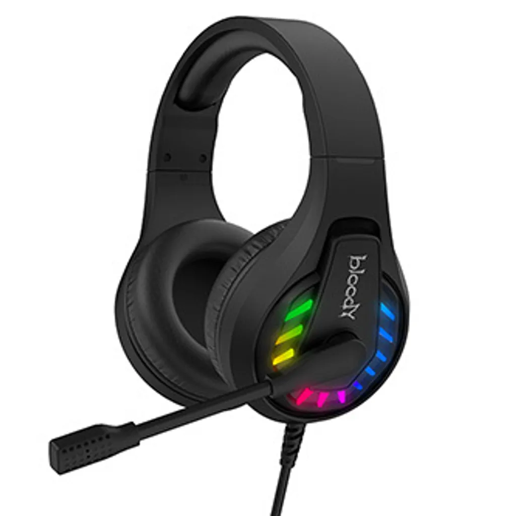Casque Bloody G230P A4Tech avec micro et prise jack 3.5mm noir pour PC