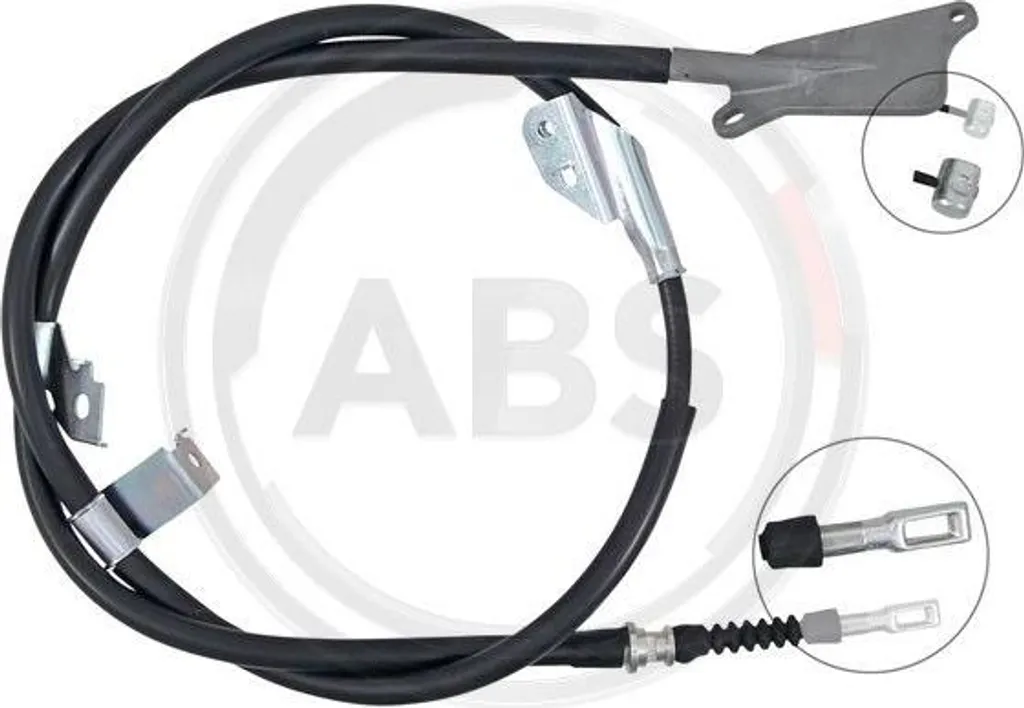 Câble de frein à main A.B.S. K19778 pour Nissan Almera OE 365304M410