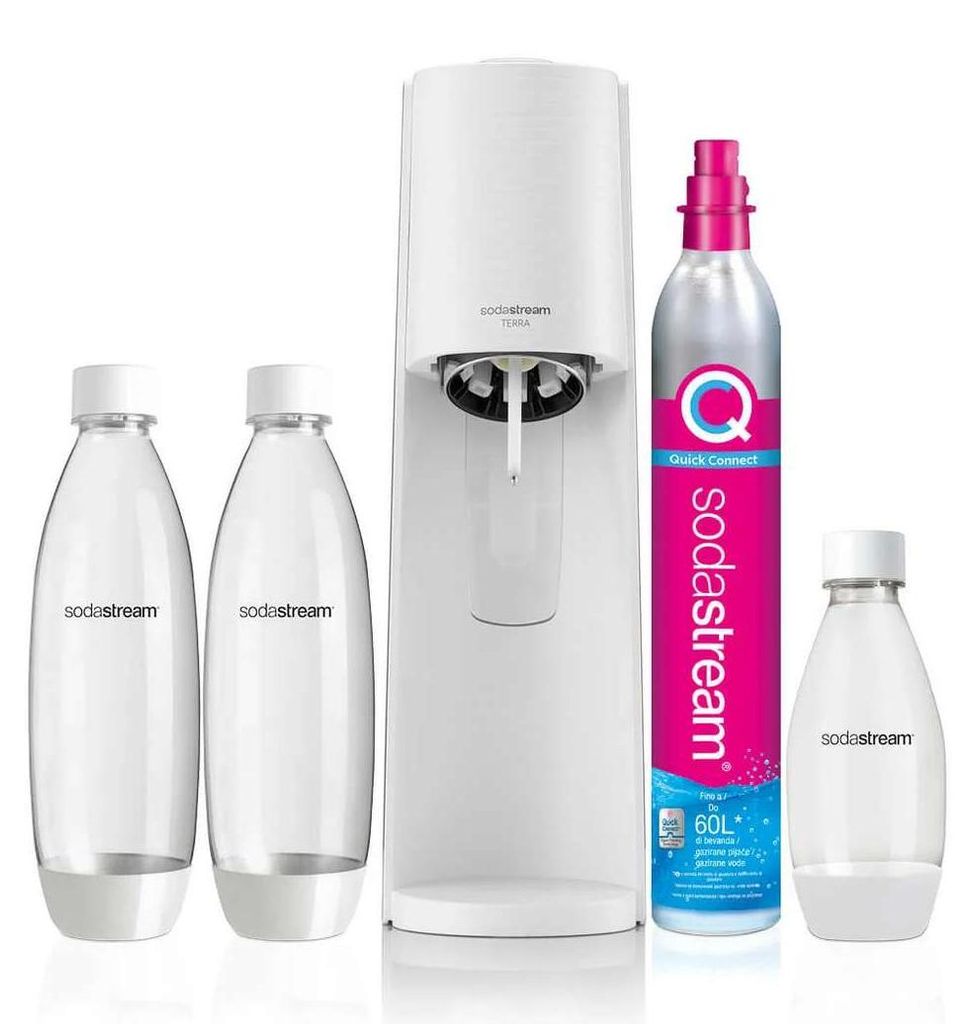 Sodastream Terra Valuepack white Wassersprudler