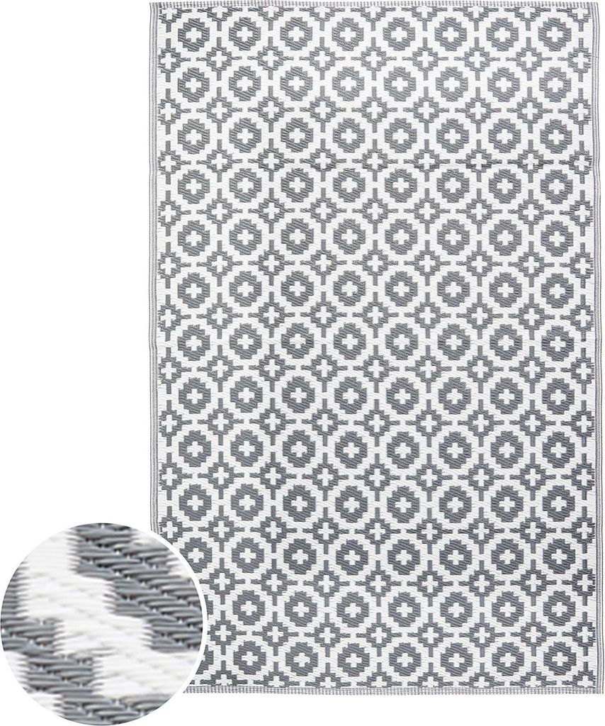 BUTLERS In-/Outdoorteppich COLOUR CLASH Mosaik