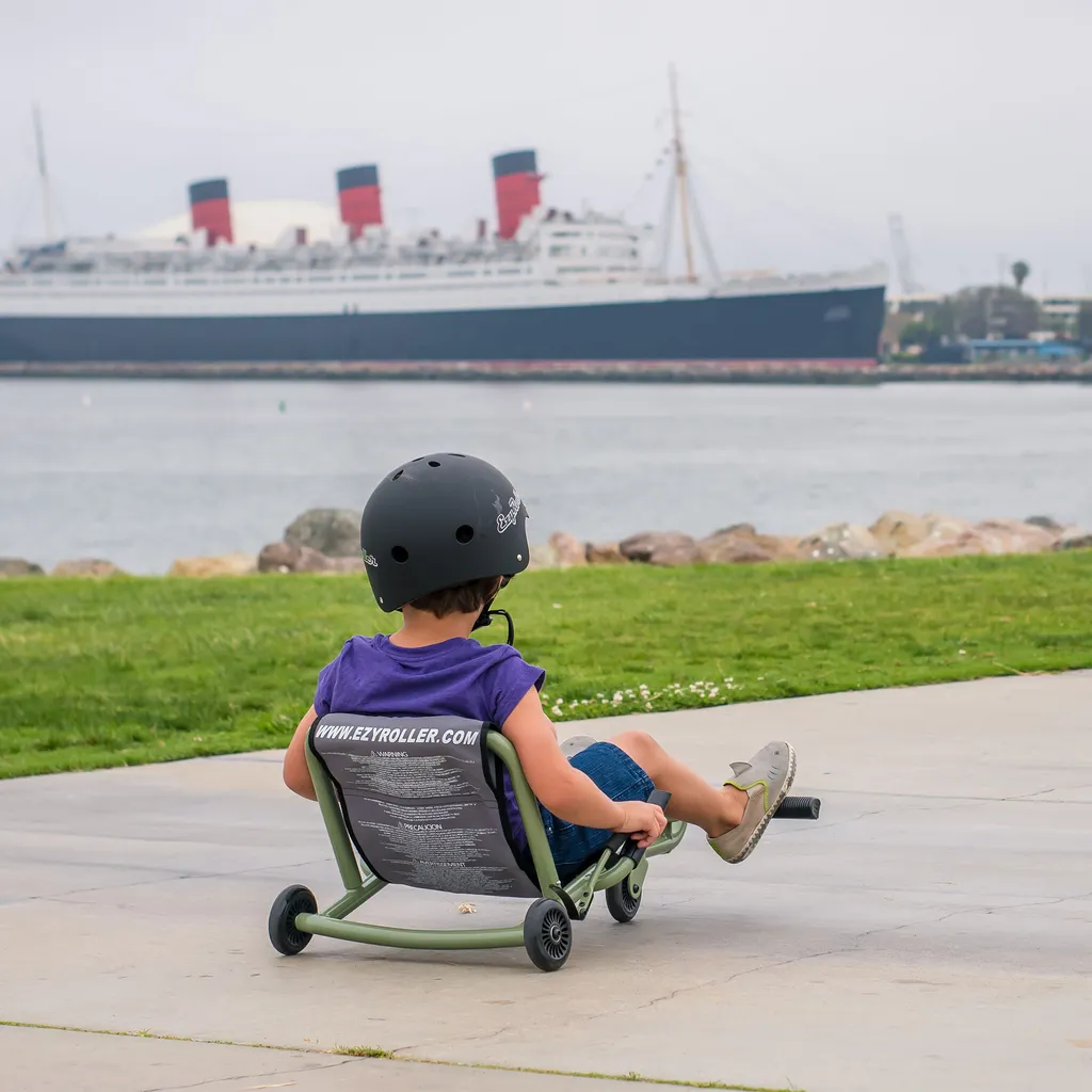 EzyRoller Classic – Tricycle à Mouvement Sinueux Pour Enfants De 4 à 14 Ans, Cadre En Acier, Charge 75 Kg