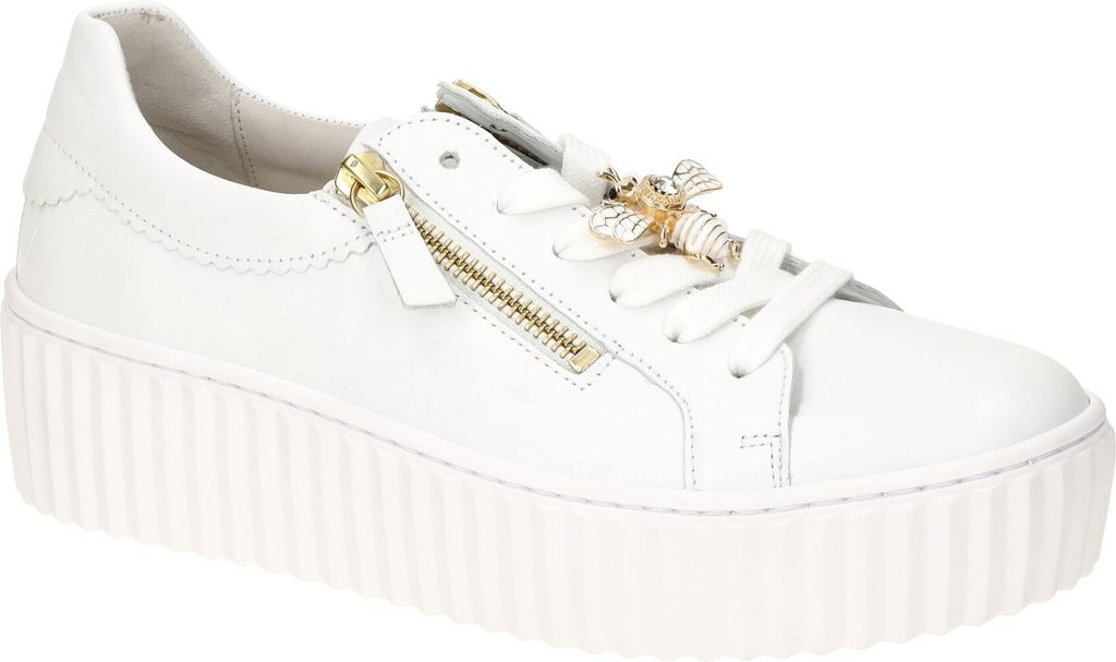 Gabor Plateau Schnürschuhe Damen 31373236373030 Weiß 39 EU Produktbild 8