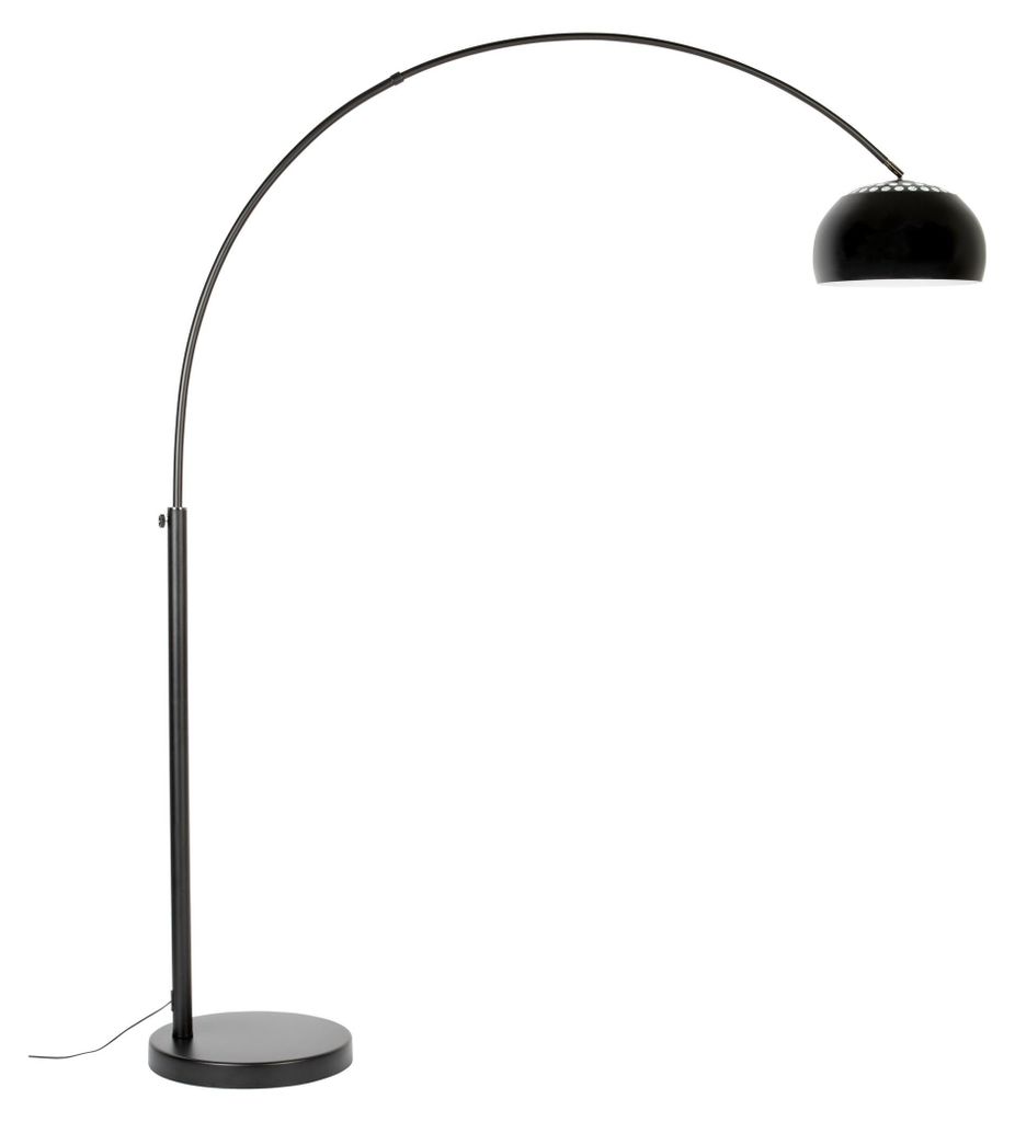 Zuiver Metal Bow Stehlampe Schwarz