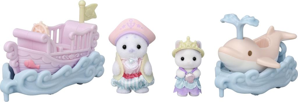 Playset Sylvanian Families Amusement Park Ride - Ride the Waves Bunt