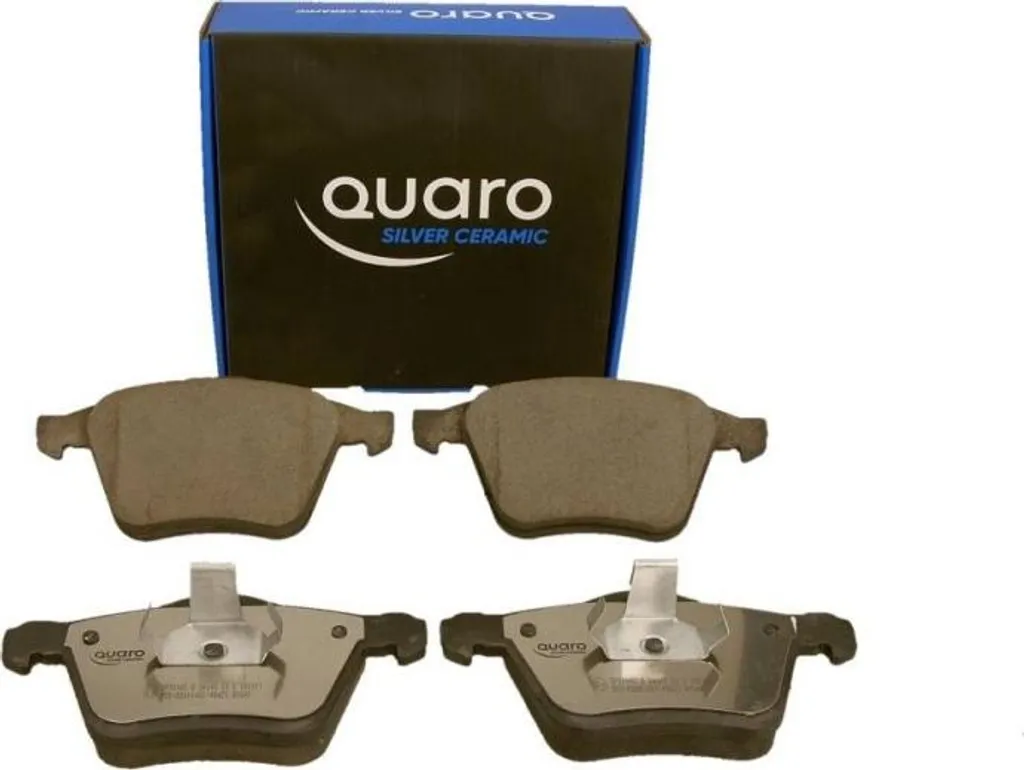 Disques de Frein Avant Volvo XC90 02-14 Quaro Silver Ceramic Haute Qualité