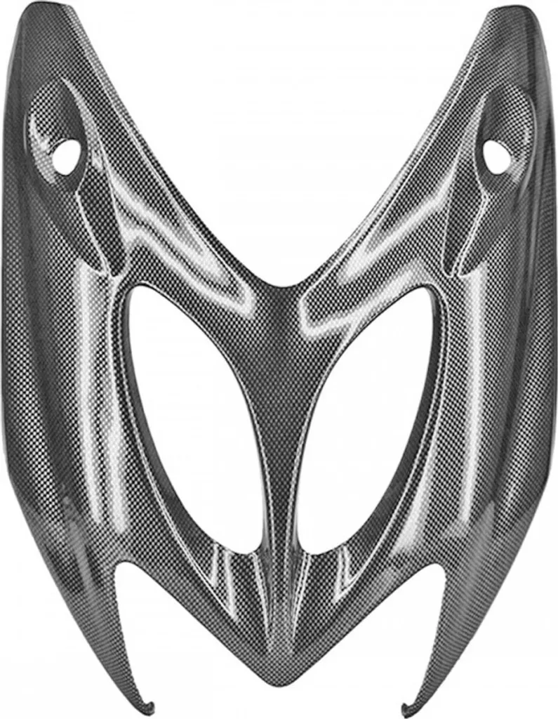 Réparer face avant rayée Aerox et Nitro avec ce carénage TNT look Carbone