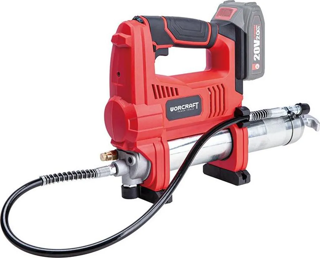 Pompe à graisse sans fil 20V WORCRAFT CGG-S20Li pour cartouche standard