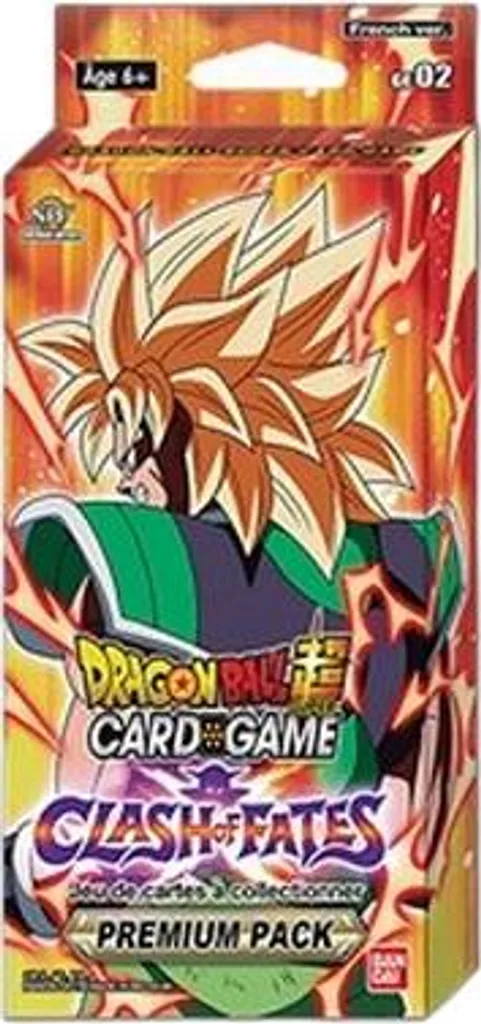 Dragon Ball Super Clash of Fates Premium Pack en Français JCC