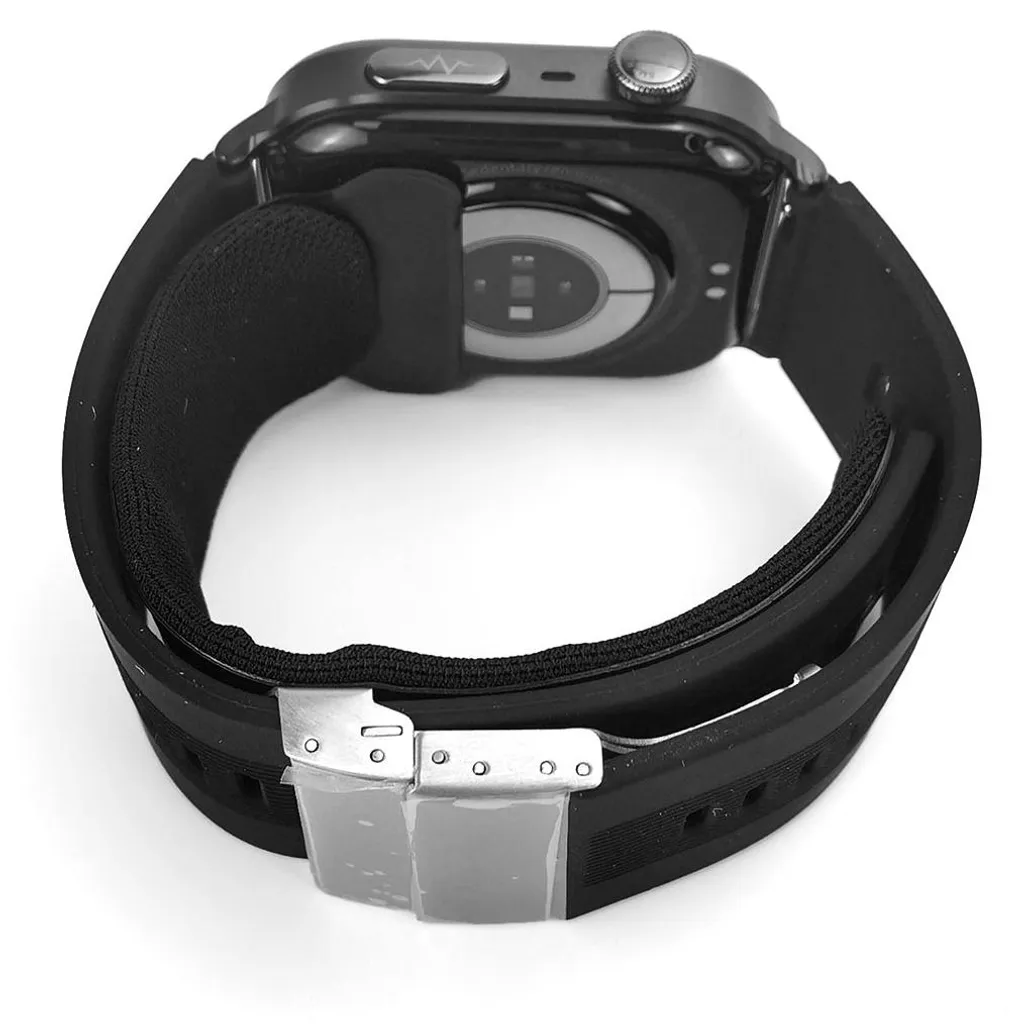 Montre Connectée Santé avec Mesure de Tension et ECG Écran AMOLED Noir - 19