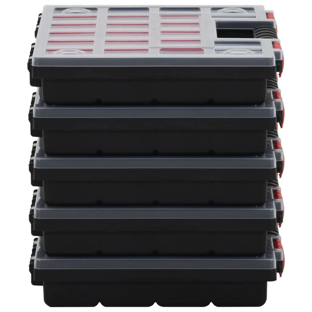 Boîte d'assortiment Polypropylène Incassable 34,5 cm - Set de 5 unités - 3