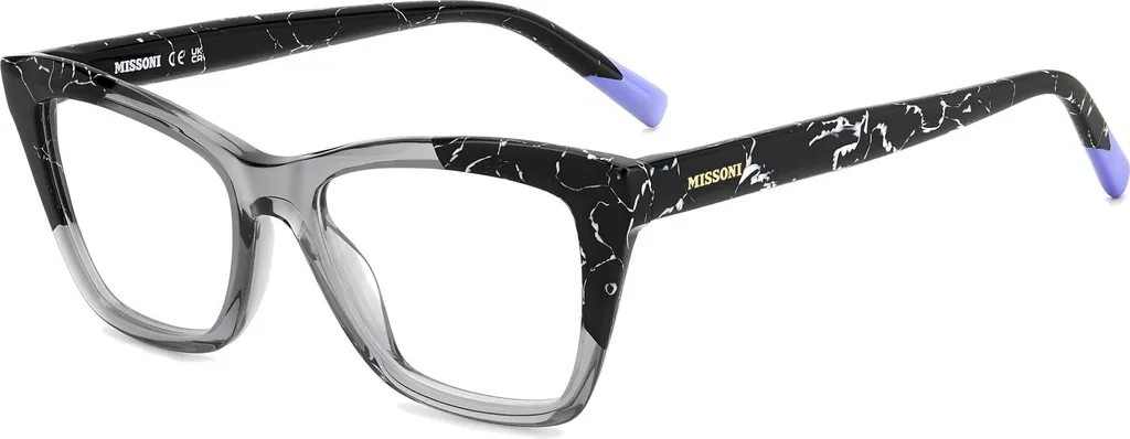 Lunettes Missoni MIS 0174 : confort sans trace et style gris marbré 51