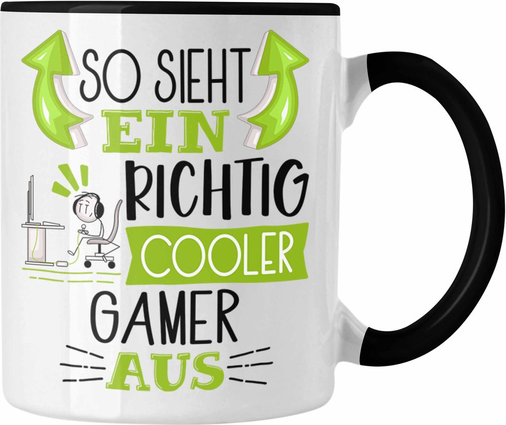 Trendation - So Sieht Ein Richtig Cooler Gamer Aus Geschenk Produktbild 