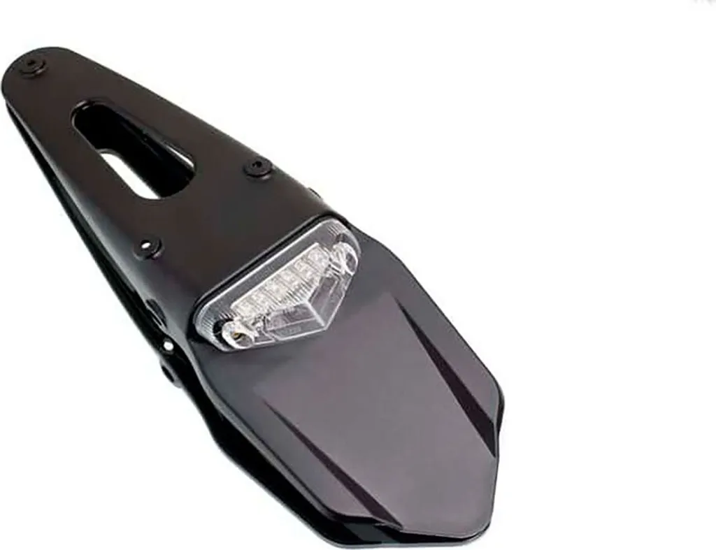 Feu arrière LED Puig 4312 Noir - Design triangulaire compact et design