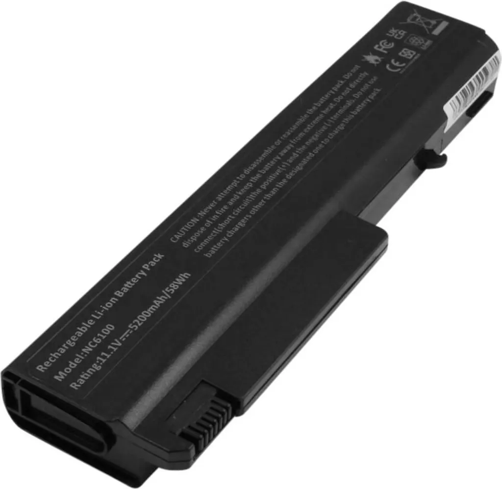 Batterie Avizar pour HP NX6100 NX5100 Lithium-Ion 11,1V 5200mAh Noir
