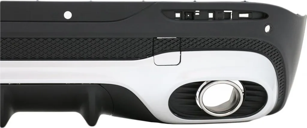 Kit Diffuseur Arrière Chromé et Sorties d'Échappement Mercedes GLB X247 - 3