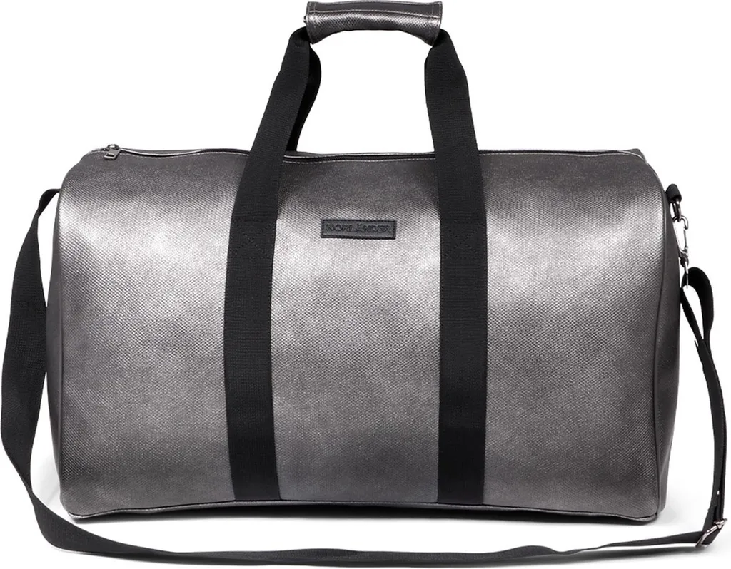 Borsa da viaggio NORLANDER XCITE Argento Metallizzato | Weekender Chic