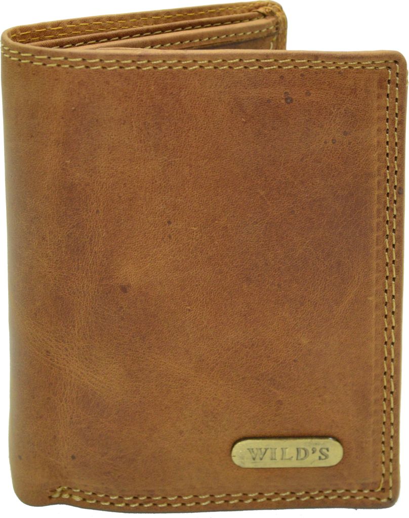 flevado Vintage Vollleder Herren Brieftasche Geldbörse mit RFID Schutz