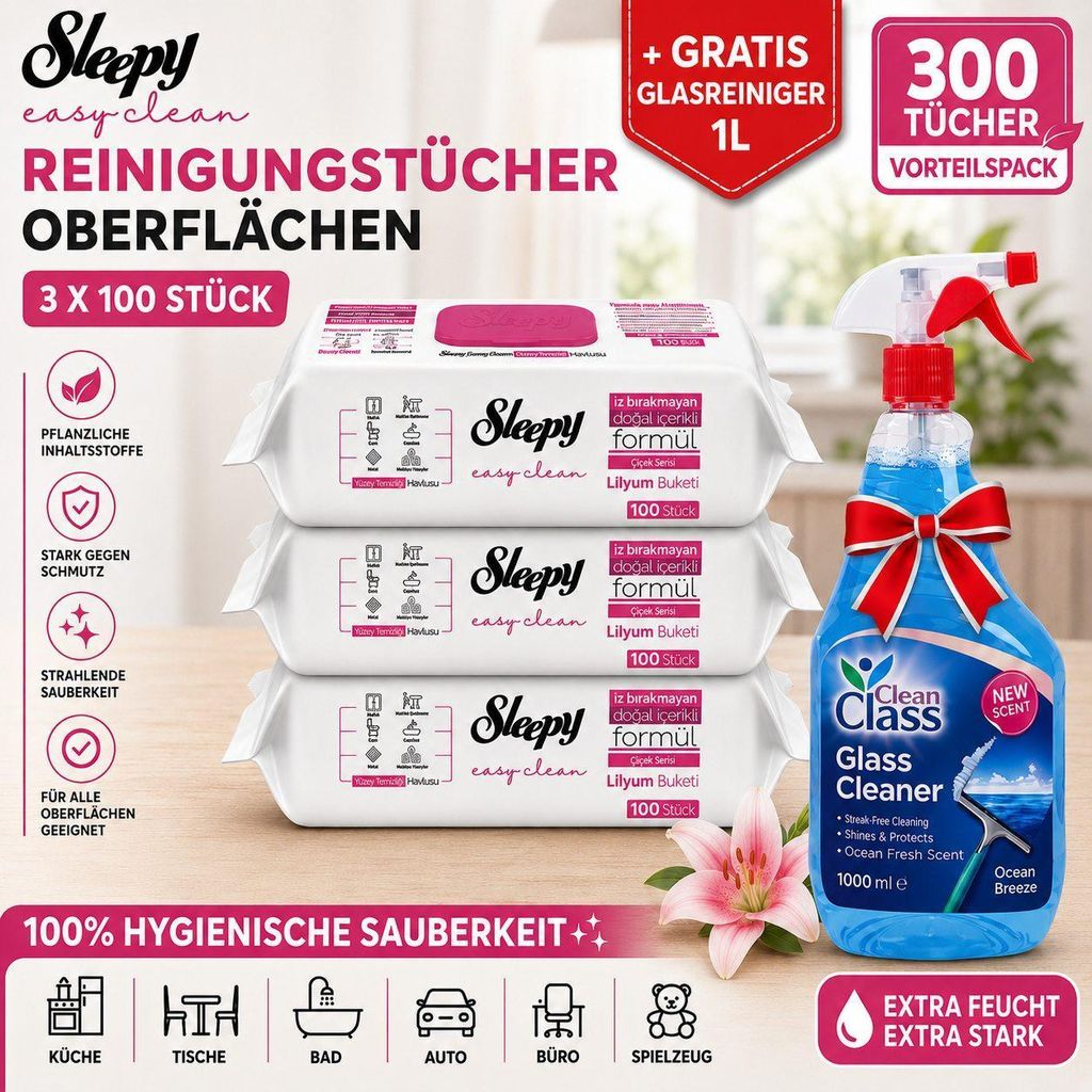 Sleepy Reinigungstücher für den täglichen Produktbild 
