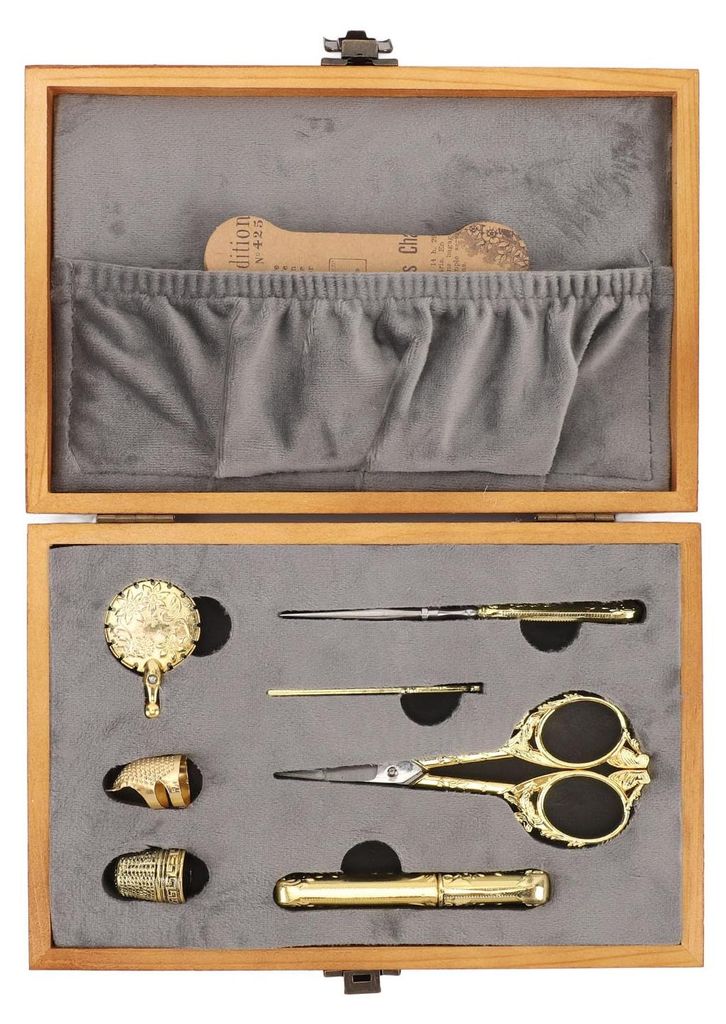 Set di forbici da cucito vintage multifunzione, con forbici Immagine del prodotto 