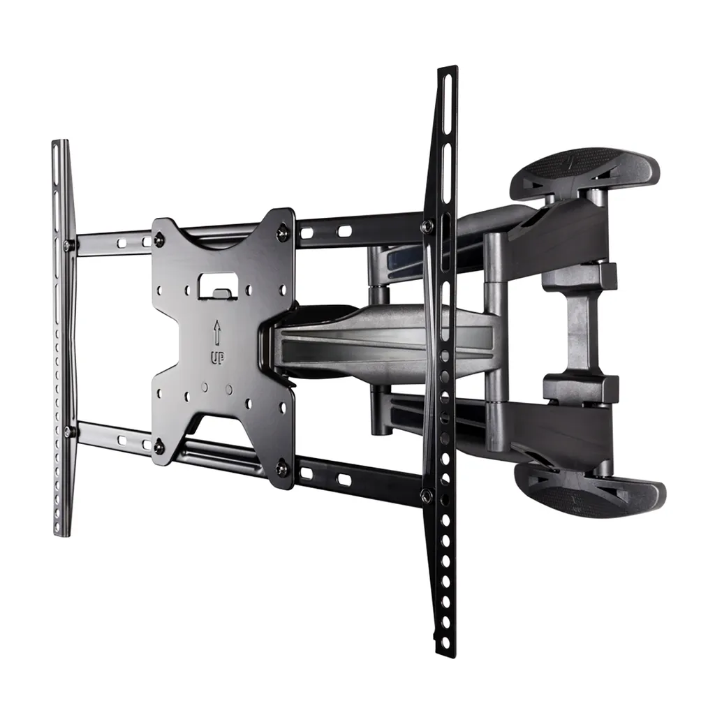 Support mural TV Adjust-SRT70460 inclinable, acier noir, 42 - 70 pouces