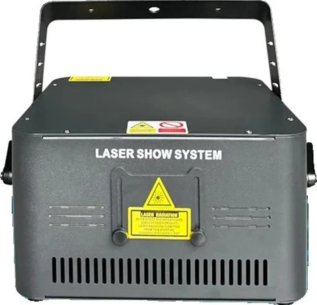 Projecteur de scène Lumière Laser DMX Full Color Noir avec Prise EU