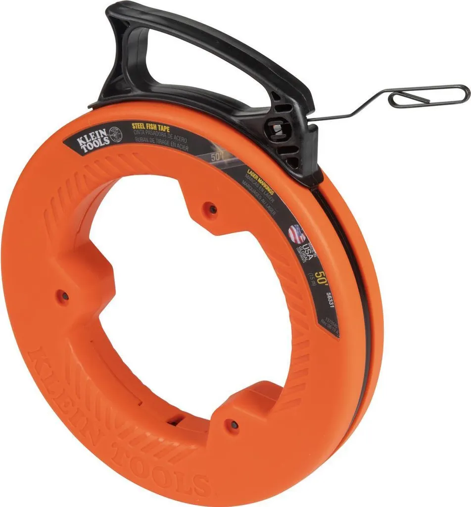 Ruban de Tirage pour Passage de Câbles Klein Tools 56331 Acier de 15m