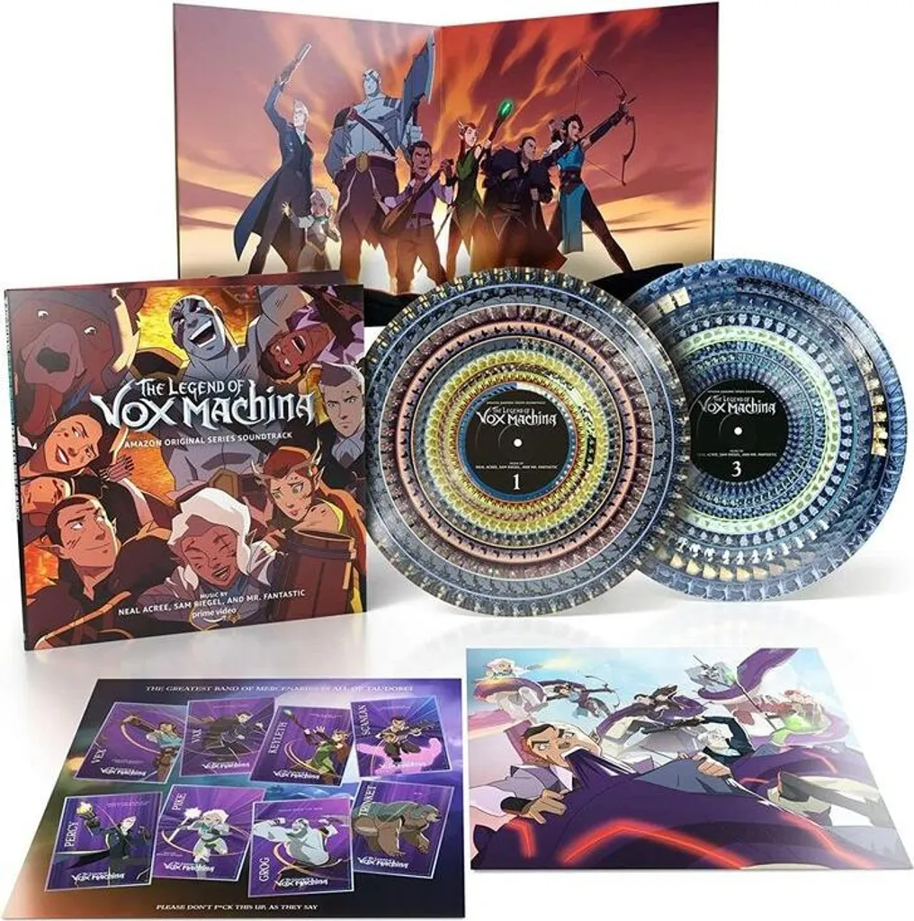 Bande Originale The Legend of Vox Machina - Album Double Vinyle LP