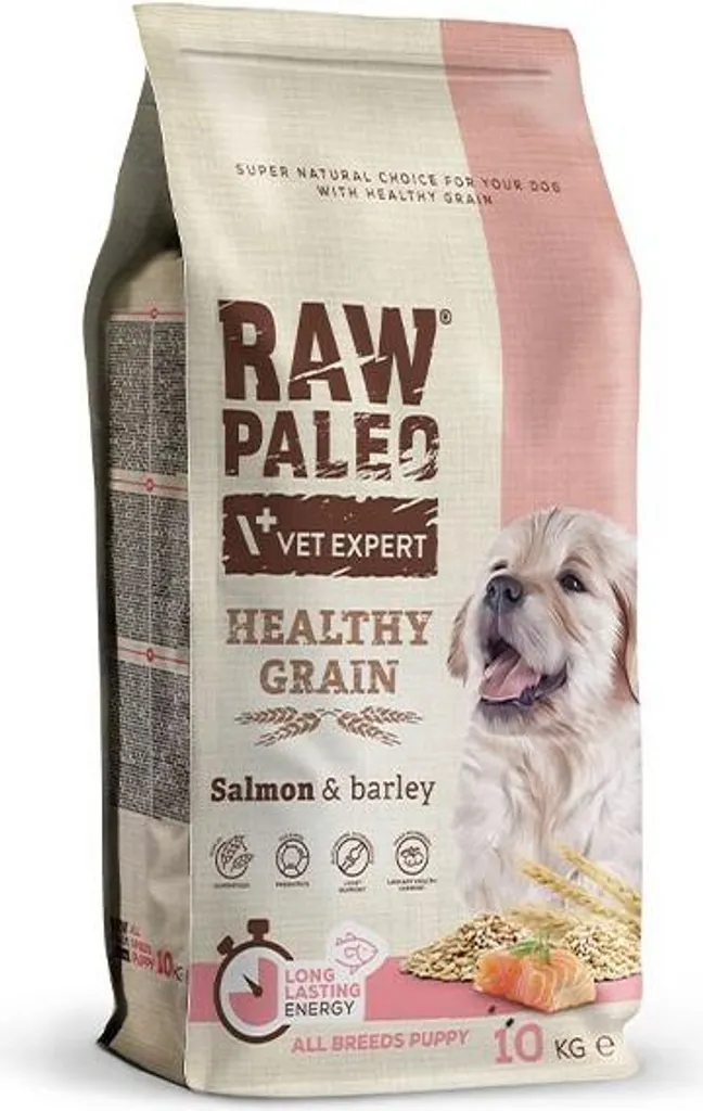 VetExpert Raw Paleo Salmone Cucciolo 10kg | Il Meglio per Lui
