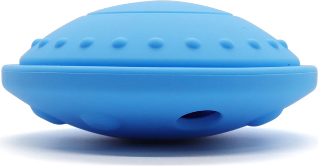 Hundefütterungsspielzeug Automatische Gleitscheibe Hundekauspielzeug Bissfeste Haustier-Fliegende Scheibe Interaktives Spielzeug Lebensmittelechte...