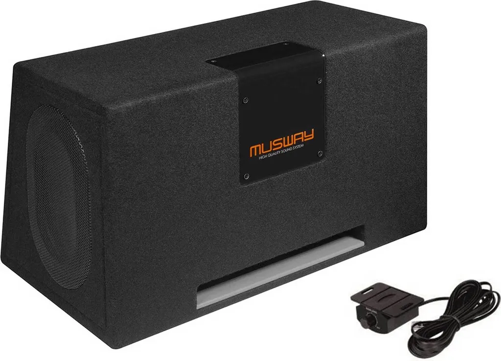 Caisson MUSWAY MT269A Bass-Reflex Compact avec Double Subwoofer 6x9