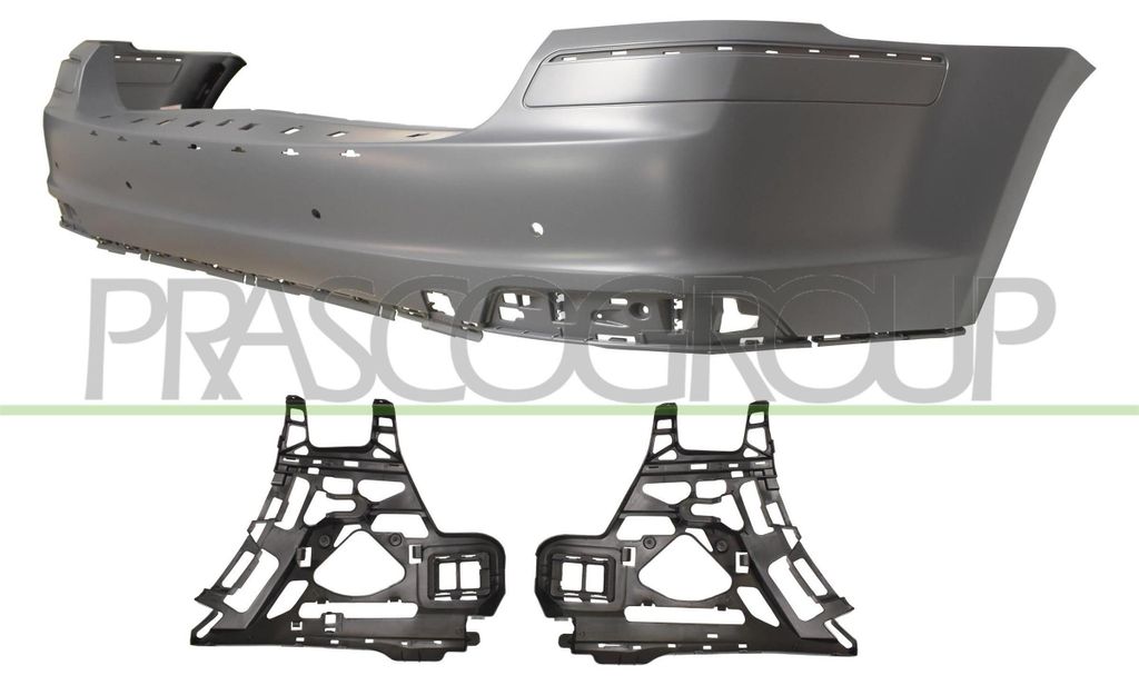 PRASCO Heckstoßstange Stoßfänger Hinten passend für MERCEDES-BENZ GL (X164)