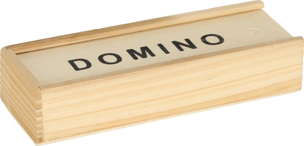 Dřevěné domino rodinná hra + krabice Obrázek produktu 16