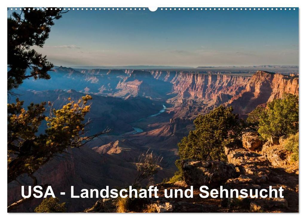 USA – Landschaft und Sehnsucht (Wandkalender 2027 DIN A2 quer), CALVENDO Monatskalender