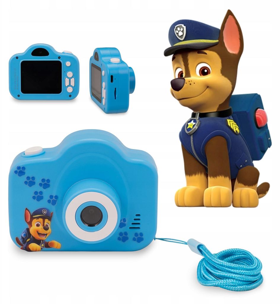 Huslog PAW Patrol Kinderkamera, blau, ab 3 Jahren, Produktbild 