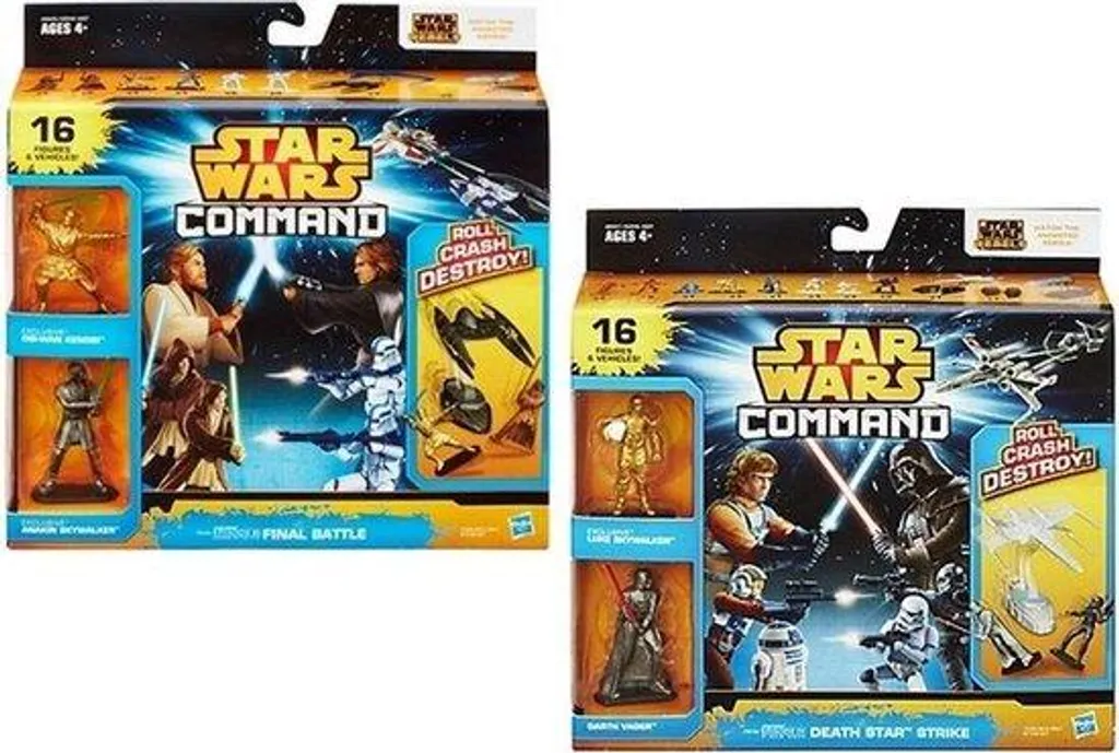 Figurines de Combat Star Wars Rebels Command Invasion Hasbro 14 Pièces