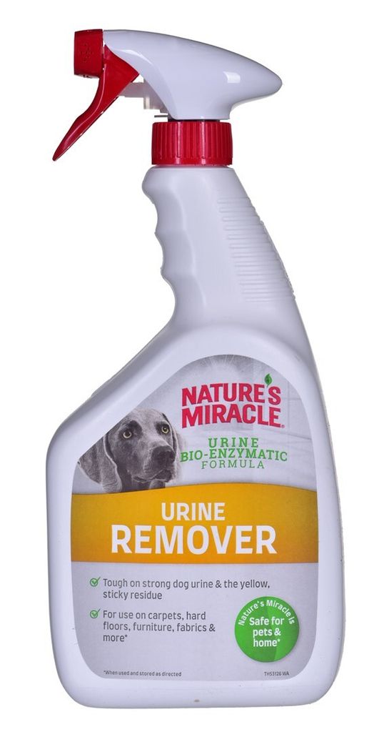 NATURE’S MIRACLE Urine Remover Dog - Spray zur Reinigung und Schmutzentfernung - 946 ml
